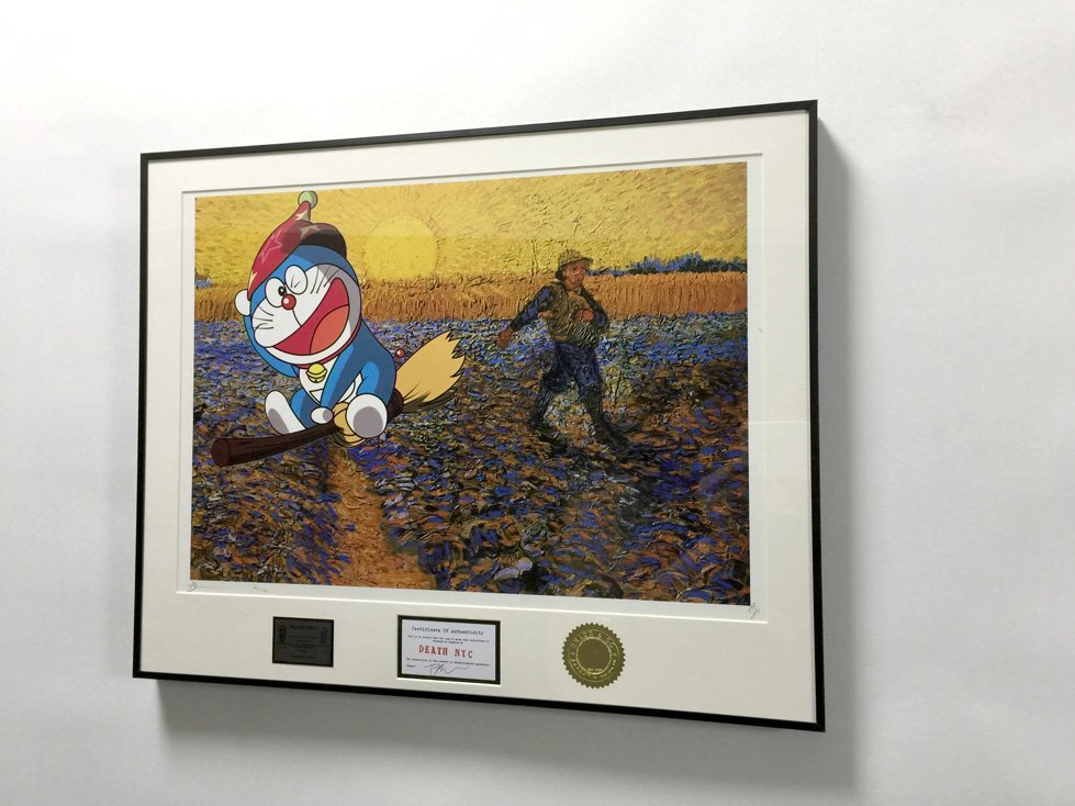 Yahoo!オークション - DEATH NYC 額付き 世界限定100枚 アート Yahoo!オークション - DEATH NYC 額付き 世界限定100枚 アート