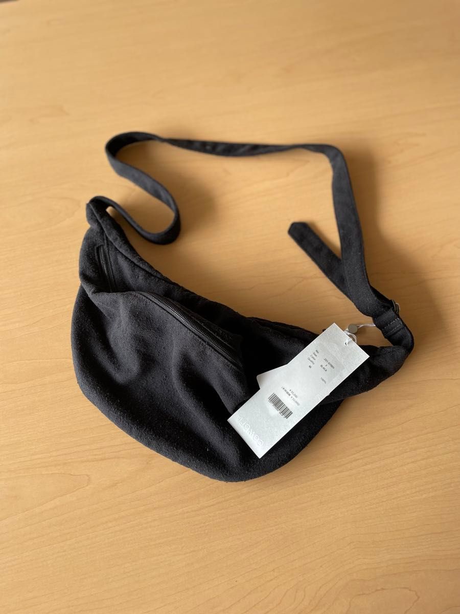 コモリ COMOLI シルクネップ ウエストバッグ BLACK|Yahoo コモリ COMOLI シルクネップ ウエストバッグ BLACK|Yahoo