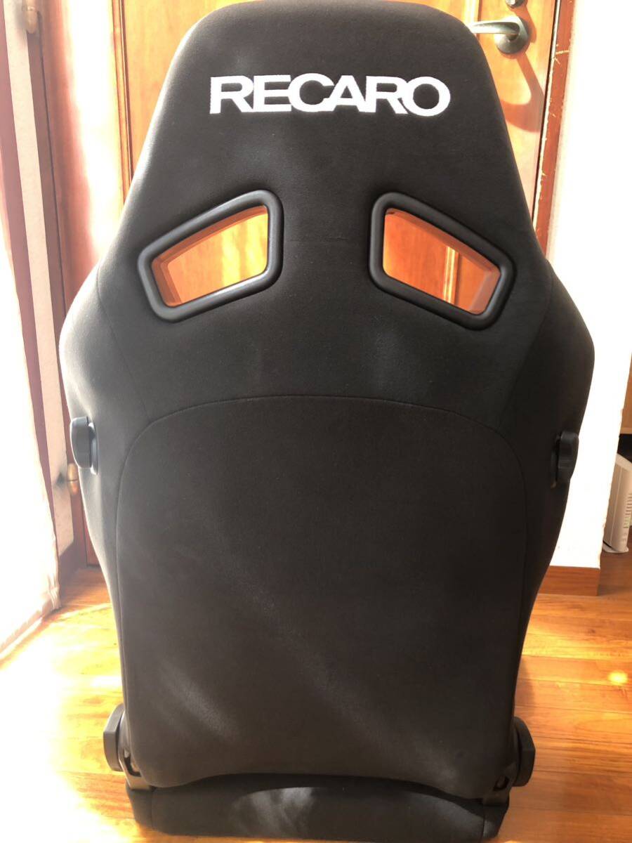 中古美品 RECARO レカロ レカロシート SR-7F KK100 ブラック セミバケットシート セミバケ BKの画像6