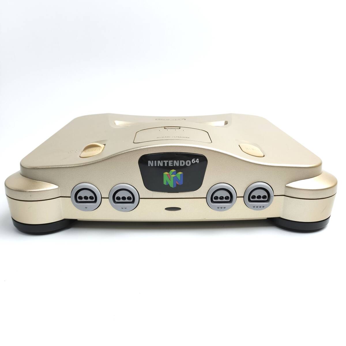 ★希少カラー★ 送料無料!! 動作確認済み しっかりスティック ニンテンドー64 ゴールド Nintendo 64 ニンテンドウ64 任天堂 GOLD 限定品の画像3