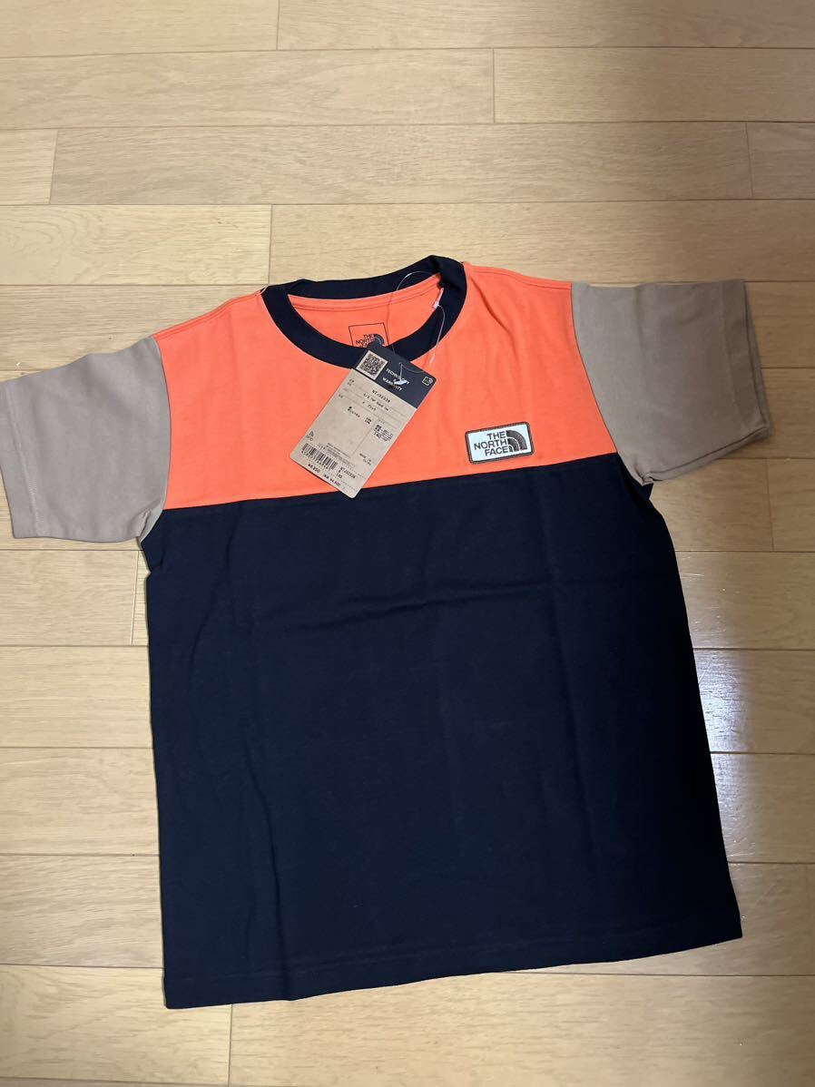 送料込　新品　ノースフェイス 150cm 半袖Tシャツ THE NORTH FACE キッズ　ジュニア　トップス　_画像1