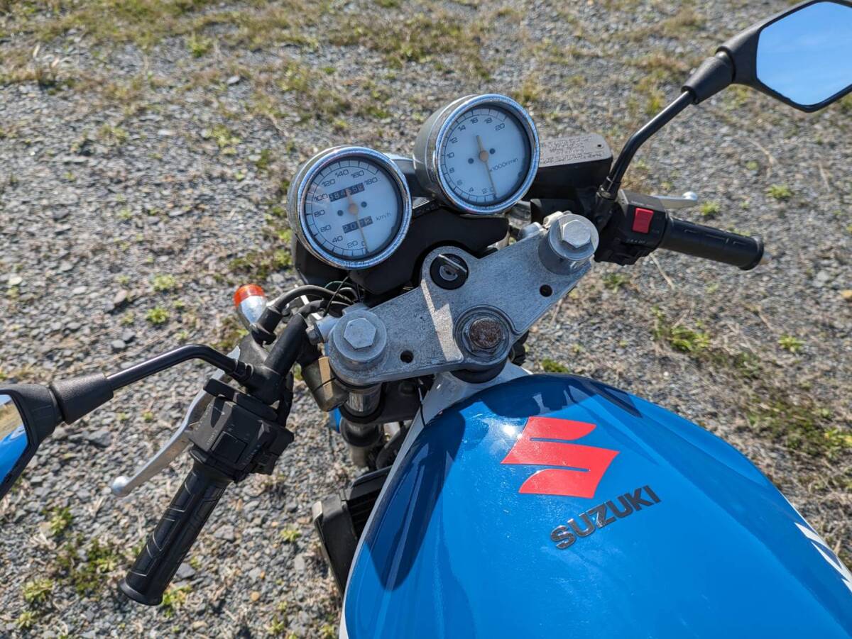 SUZUKI バンディット250 BANDIT250 セル一発始動 全塗装 令和8年1月まで自賠責付き 4発250マルチ バリオス ホーネットの画像5