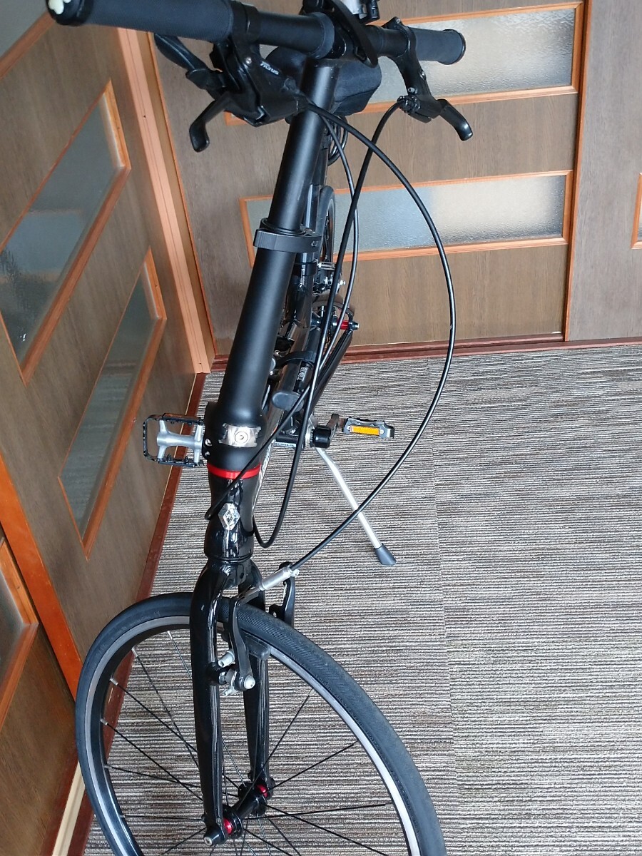 RENAULT ルノー 20インチ 折りたたみ自転車 PLATINUM MACH8 プラチナマッハ8 ブラック 外装9段変速 の画像7