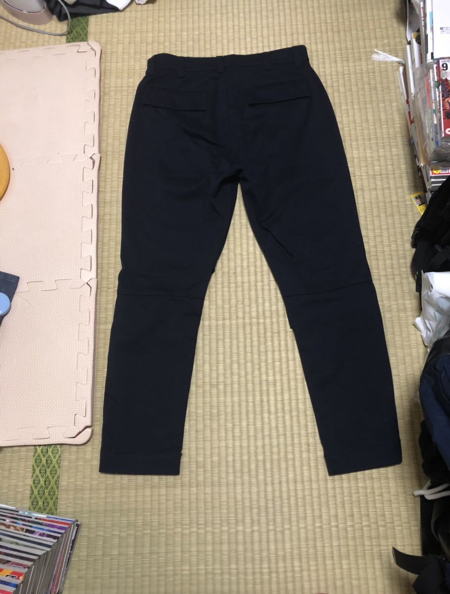 【The DUFFER of ST.GEORGE】WONDER SHAPE BAKER PANTS 360°全方向高伸縮 ワンダーシェイプ ベイカーパンツ M ネイビー 美品 定価14300円_画像6