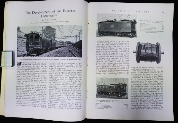 S368 戦前 昭和6年 鉄道資料【BALDWIN LOCOMOTIVES Vol.10 JULY 1931 No.1／BLW アラスカ鉄道 蒸気機関車 停車場 ／写真多数 84頁】の画像6