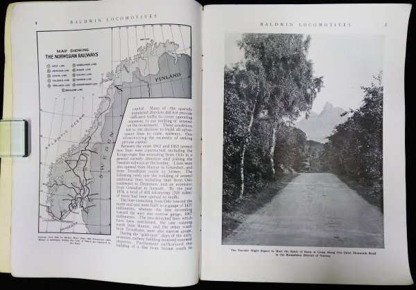 S368 戦前 昭和6年 鉄道資料【BALDWIN LOCOMOTIVES Vol.10 JULY 1931 No.1／BLW アラスカ鉄道 蒸気機関車 停車場 ／写真多数 84頁】の画像3