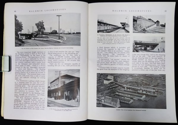 S368 戦前 昭和6年 鉄道資料【BALDWIN LOCOMOTIVES Vol.10 JULY 1931 No.1／BLW アラスカ鉄道 蒸気機関車 停車場 ／写真多数 84頁】の画像8