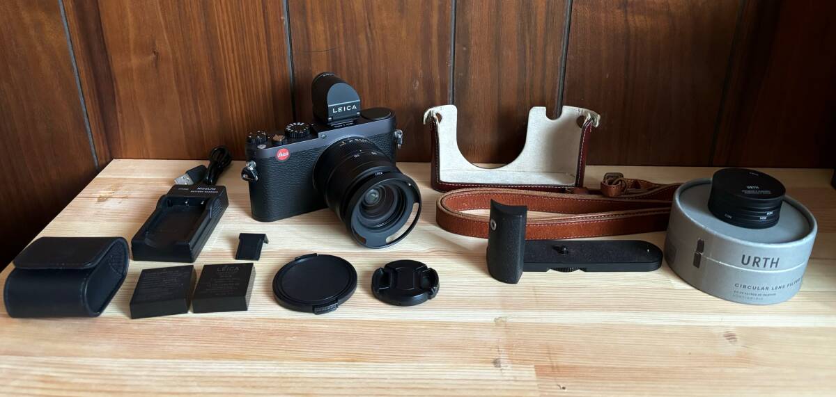  прекрасный товар Leica X шероховатость oLeica X vario typ107 принадлежности большое количество . сделка..
