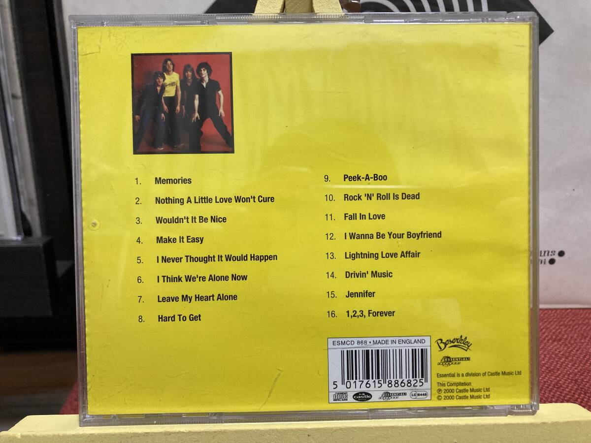 【CD】RUBINOOS ☆ Anthology 輸入盤 00年 UK Beserkley パワーポップ ベスト盤 I Think We're Alone Now 良品_画像2