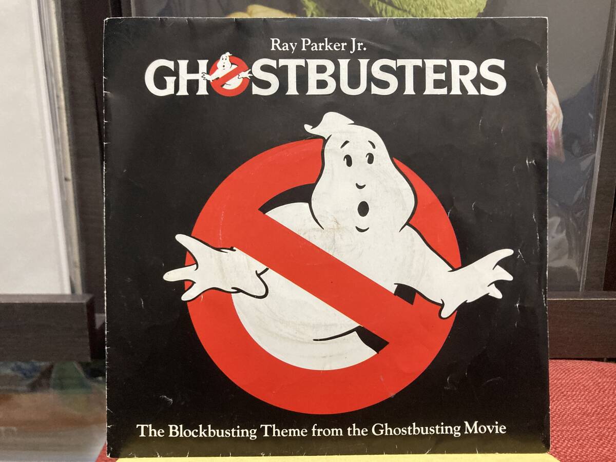 【7インチ】RAY PARKER Jr. ☆ Ghostbusters c/w Instrumental Version 84年 UK Arista アナログ ゴーストバスターズ 全米1位 良音_画像1