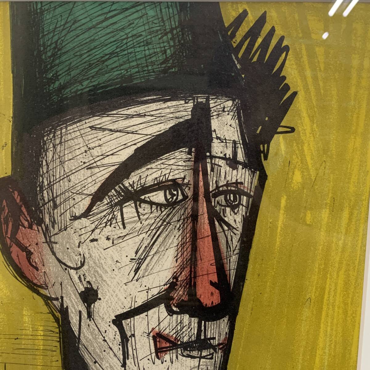 真作 「Le Clown Jojo」 BERNARD BUFFET リトグラフ ベルナール・ビュッフェ の画像3