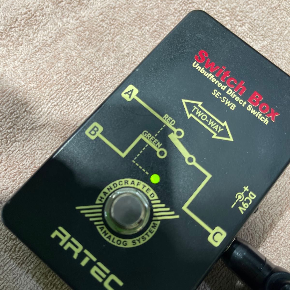 ARTEC switch box スイッチボックス　エフェクター