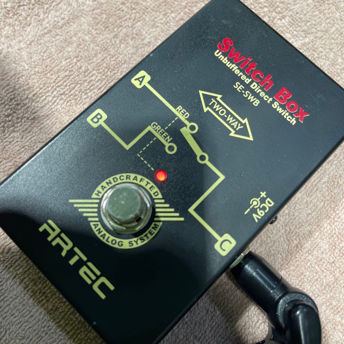 ARTEC switch box スイッチボックス　エフェクター