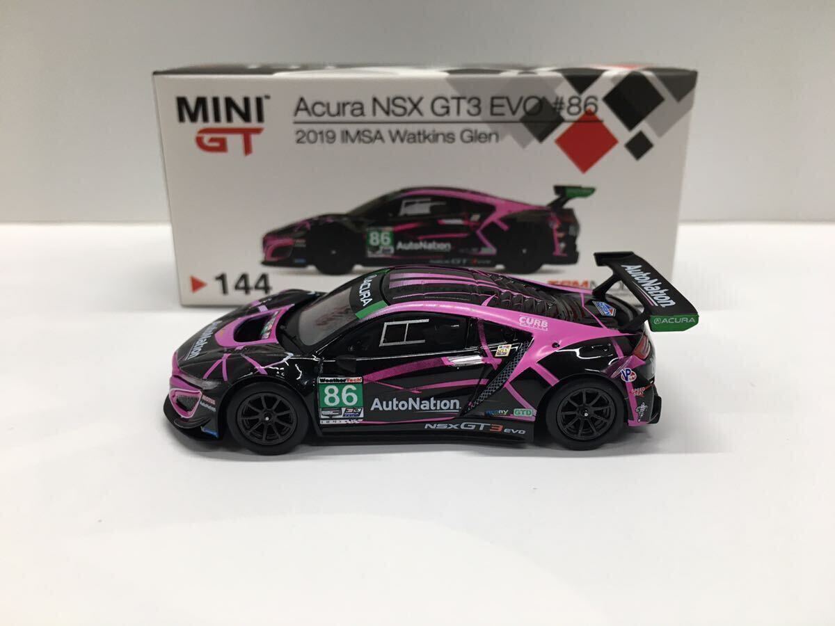 1/64 MINI GT Acura NSX GT3 EVO IMSA 2019 #86 MGT00144-Lの画像1