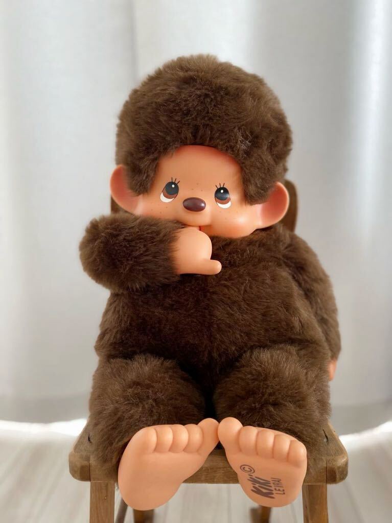 激レア! フランスで見つけた KIKI Le Vrai からリリースされている巨大な Monchhichi モンチッチ ぬいぐるみ_画像1