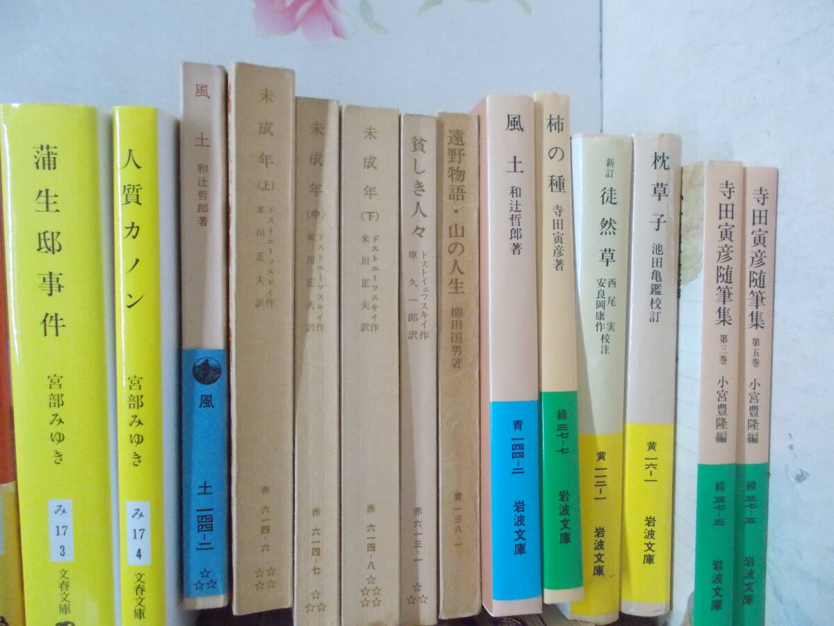 16◎○/講談社文庫・新潮文庫・文春文庫・岩波文庫・中公文庫ほか約80冊まとめて/池井戸潤村上春樹宮部みゆきドストエフスキー他_画像3