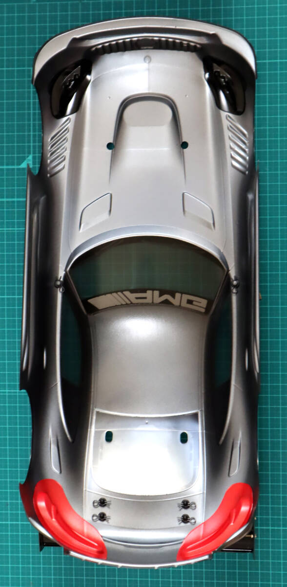 TAMIYA タミヤ 1/10RC XBシリーズ MERCEDES-AMG GT3 メルセデス-AMG GT3 TT-02シャーシ 現状品 0411 の画像7