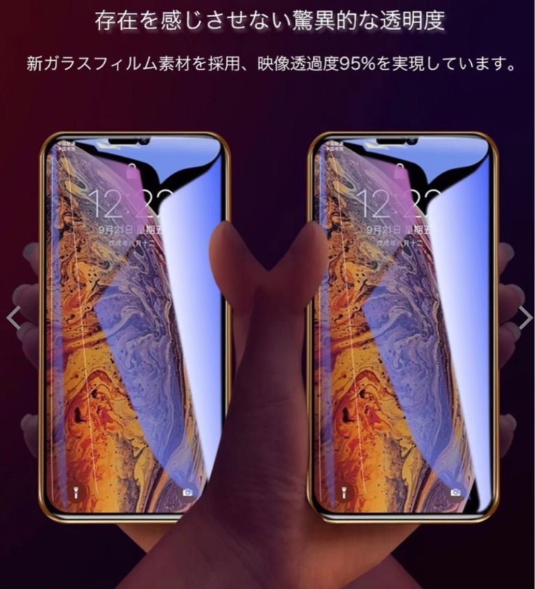 プライバシー保護！！【iPhone14Pro】高品質　覗き見防止強化ガラスフィルム《世界のゴリラガラス》