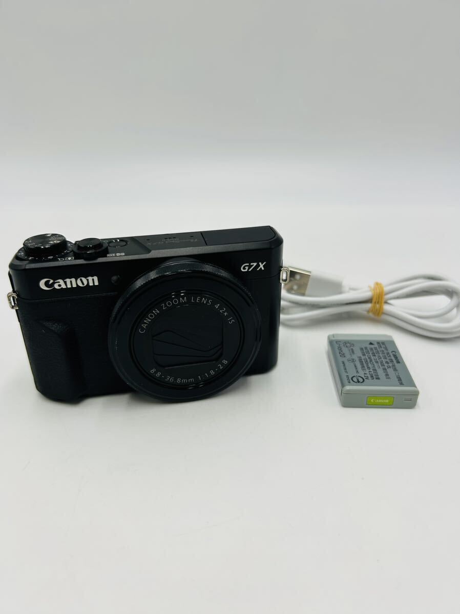 Canon PowerShot G7X Mark II compact digital camera black 