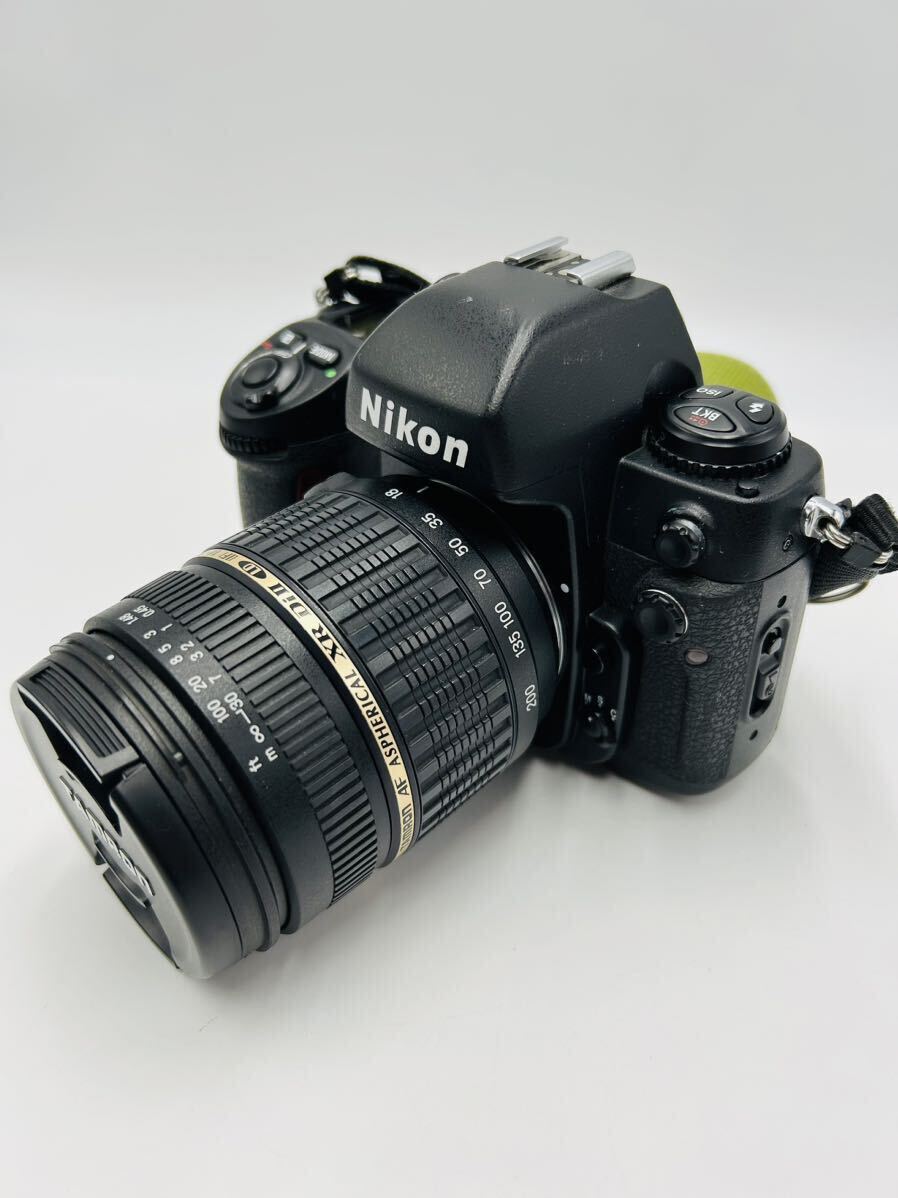 Nikon ニコン フィルムカメラ F100 TAMRON AF ASPHERICAL XR Di II LD （IF） 18-200mm 1:3.5-6.3 MACRO レンズ付属の画像2