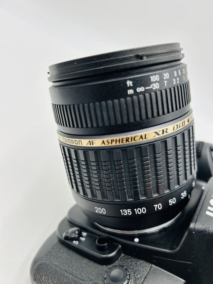 Nikon ニコン フィルムカメラ F100 TAMRON AF ASPHERICAL XR Di II LD （IF） 18-200mm 1:3.5-6.3 MACRO レンズ付属の画像6