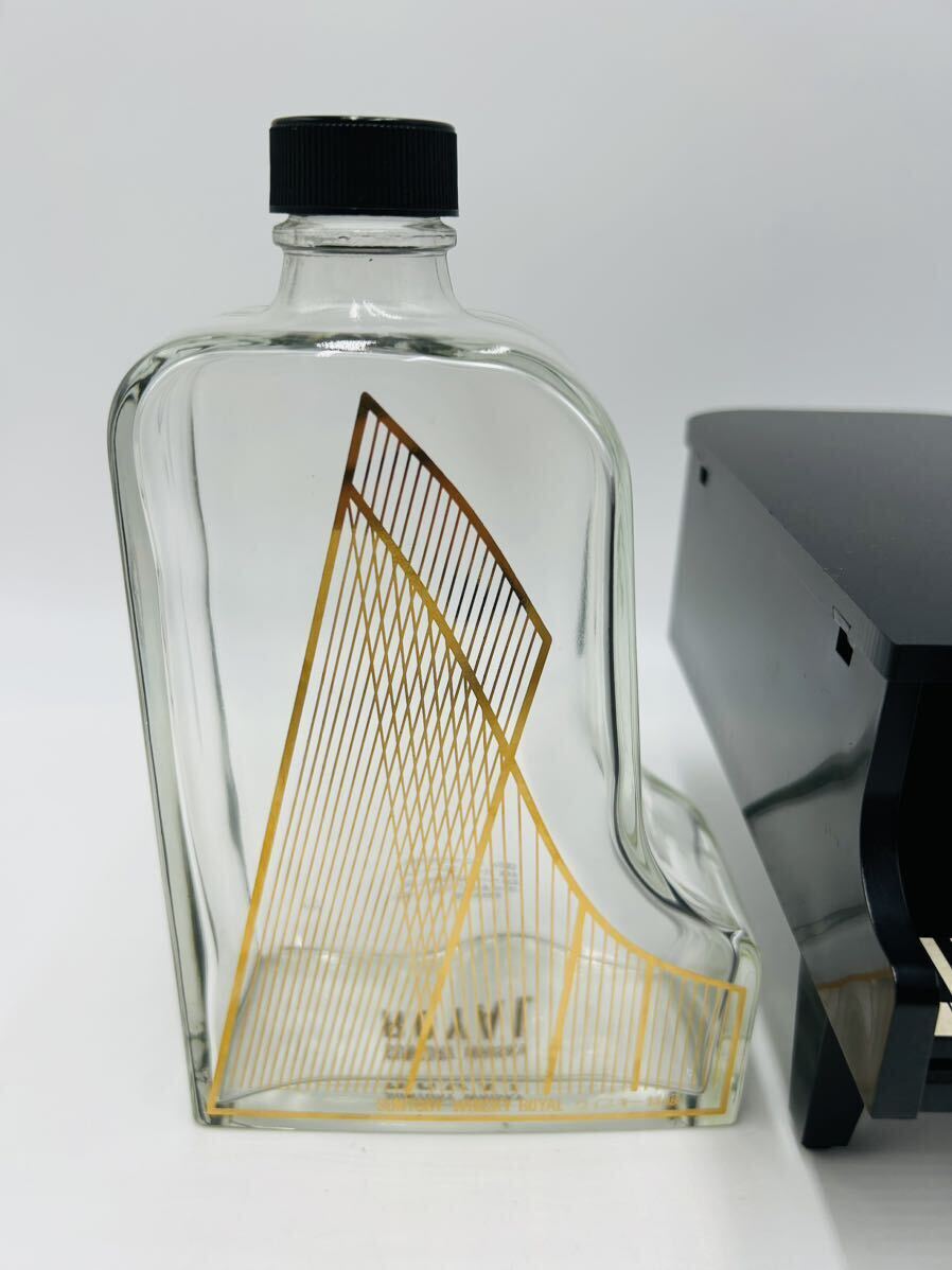 SUNTORY Suntory limitation bottle Suntory whisky royal piano type empty bin . plug ending secondhand goods 