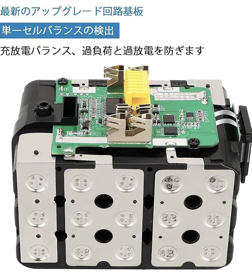 (2 шт. комплект )9000ah новая модель Waitley Makita сменный аккумулятор 18V BL1890 9.0Ah большая вместимость 