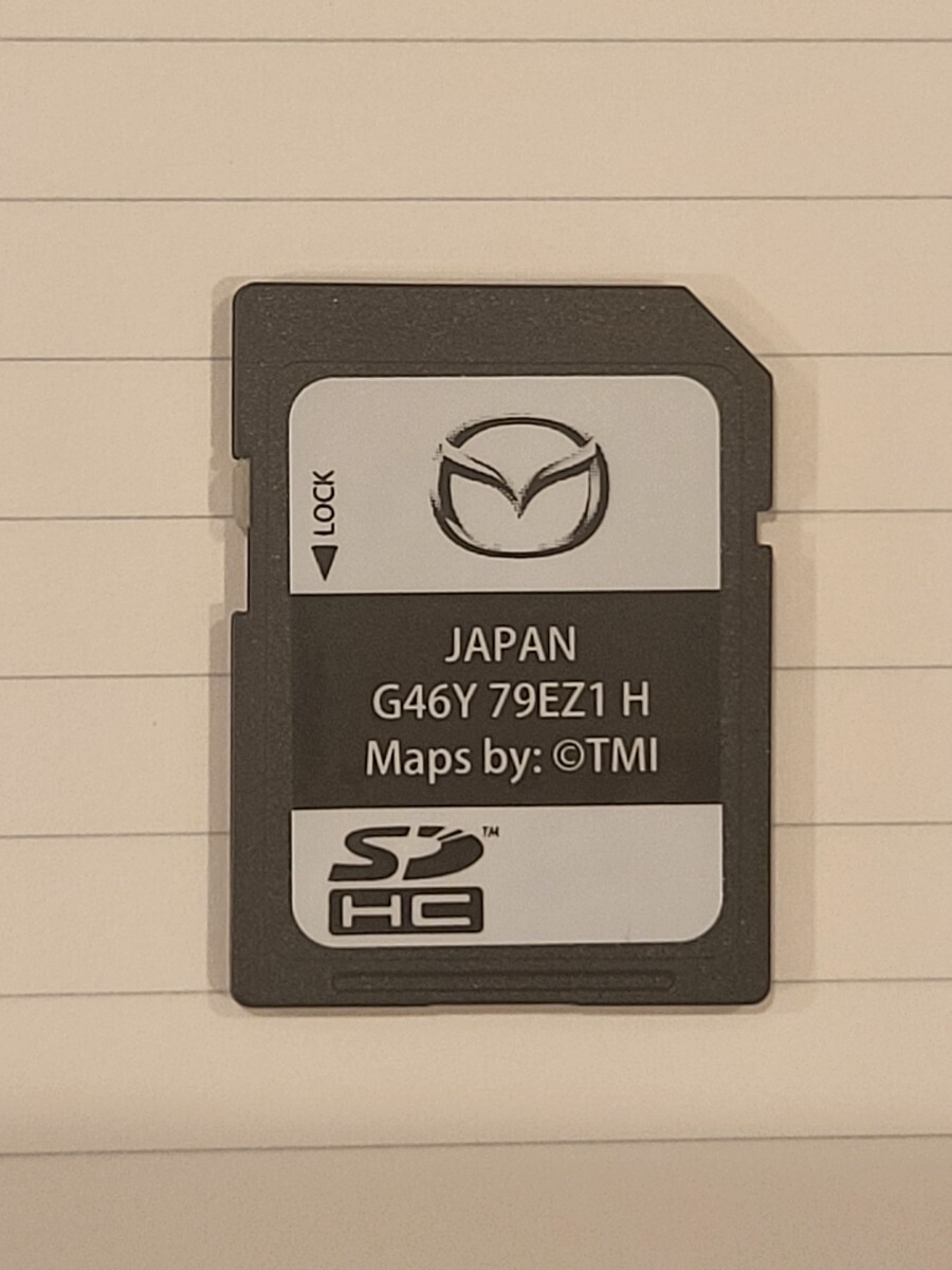 使用保証 最新 2023年地図 G46Y79EZ1H 1回更新可能 マツダコネクト 地図 SD カード マツダ純正 マツコネの画像1