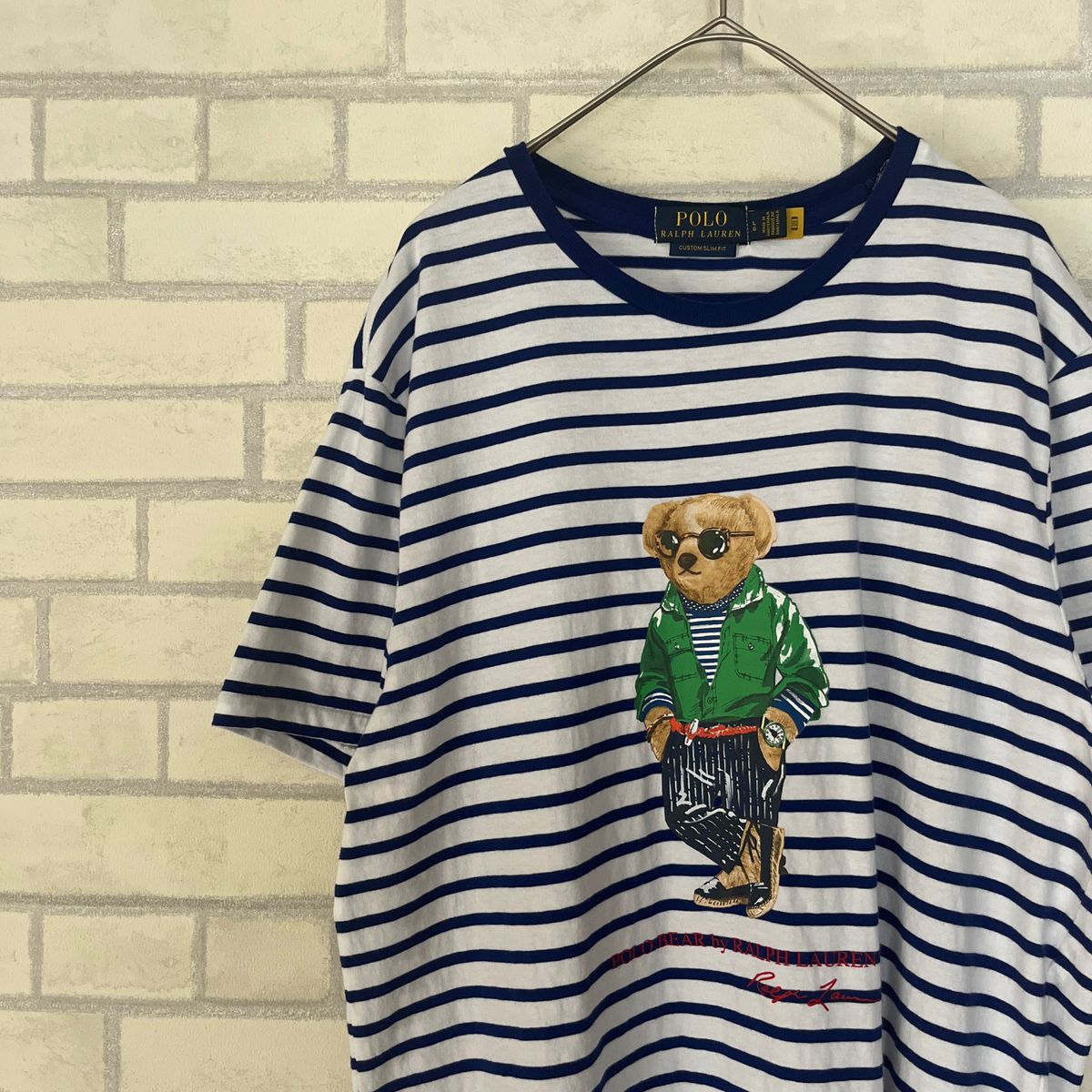 POLO RALPHLAUREN ポロベア　Tシャツ　ボーダー　BEAR