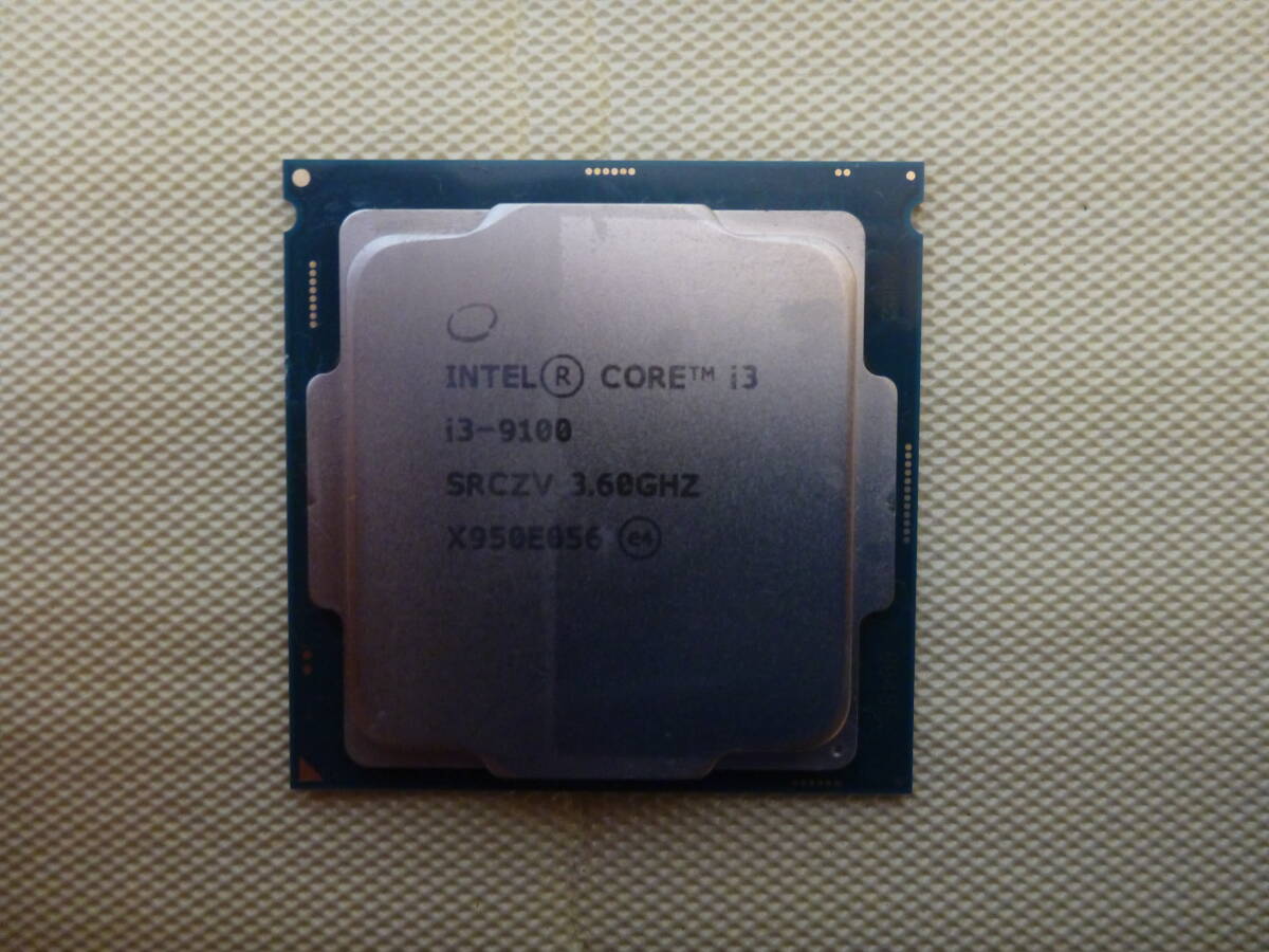 管理番号 T-04047 / INTEL / CPU / Core i3-9100 / LGA1151 / 2個セット / BIOS起動確認済み / ゆうパケット発送 / ジャンク扱いの画像3