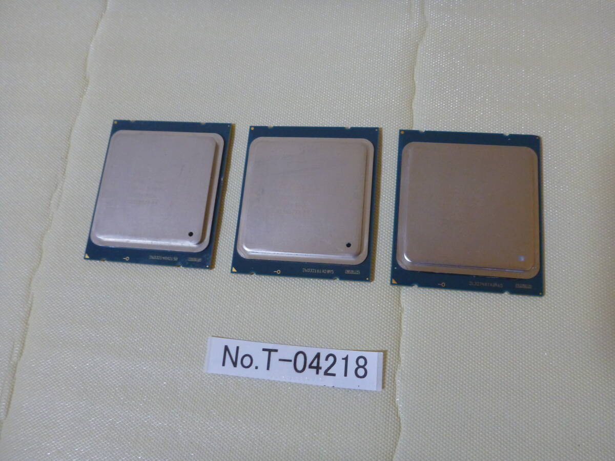 管理番号 T-04218 / INTEL / CPU / Core i7-4820K / LGA2011 / 3個セット / BIOS起動確認済み / ゆうパケット発送 / ジャンク扱いの画像1