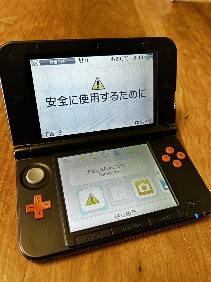  прекрасный товар ограничение цвет Nintendo Nintendo 3DS 3DSLL orange × черный 