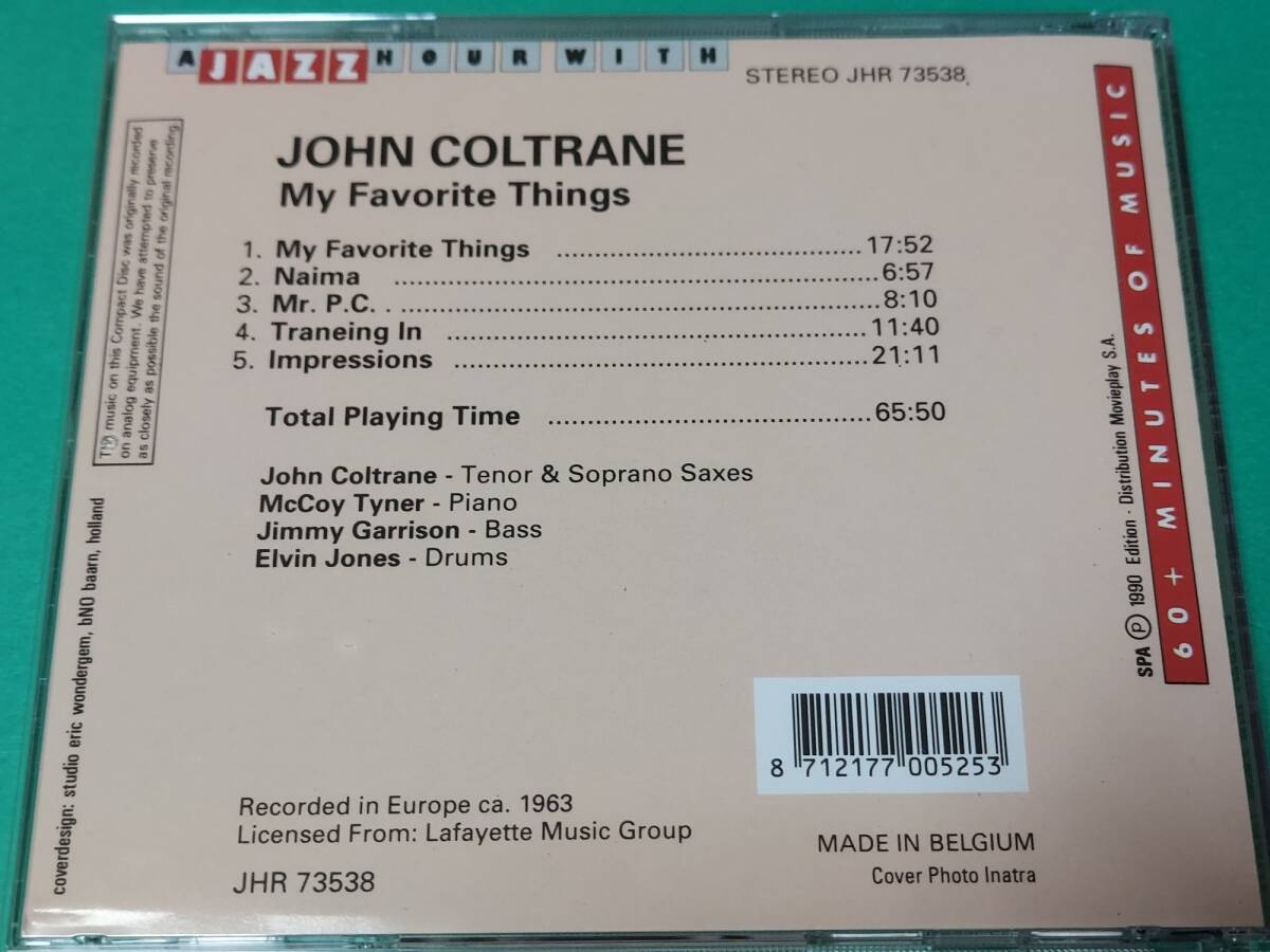 A 【輸入盤】 ジョン・コルトレーン JOHN COLTRANE / My Favorite Things 中古 送料4枚まで185円_画像2
