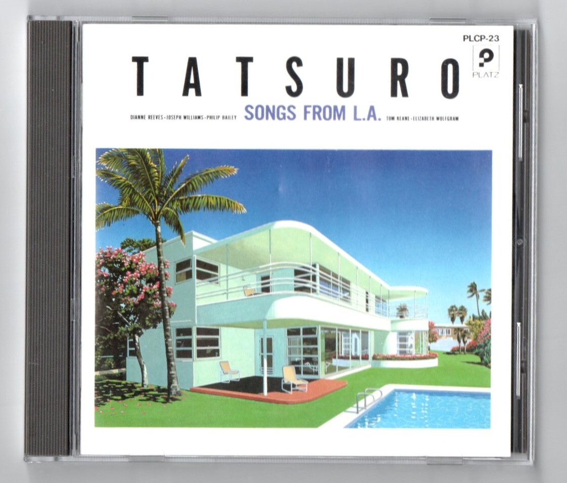  ∇ 美盤 8曲入 山下達郎 英語 カバー CD/Tatsuro Songs From L.A./ジョセフ ウィリアムス フィリップ ベイリー トム キーン_※プラケースは交換済みです。