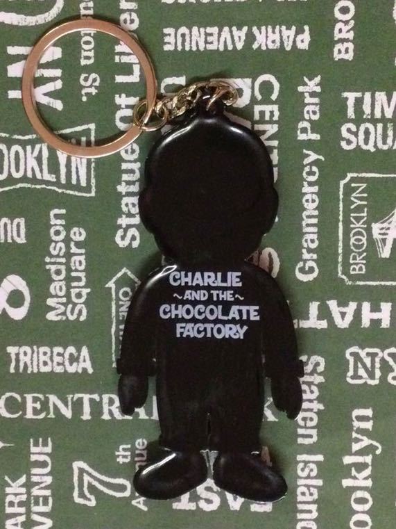 ラバーキーリング/チャーリーとチョコレート工場 ウンパルンパ アメリカン雑貨 アメキャラ キーホルダー USA 映画 カンパニー ロゴの画像2