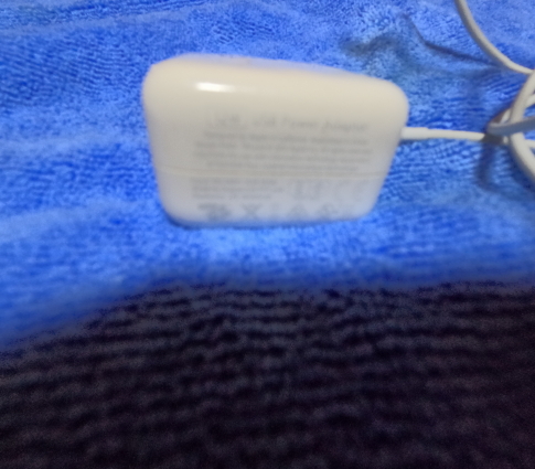 USB Power Adapter 10W 充電器 iPad付属品 ライトニングケーブル 付き Apple 中古 Ⅰの画像2