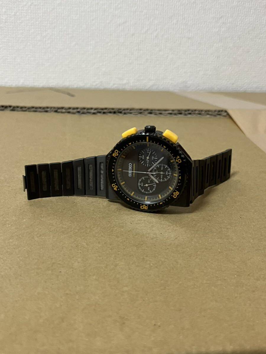 SEIKO セイコー 腕時計 ジウジアーロ 黒文字盤 ブラック の画像4