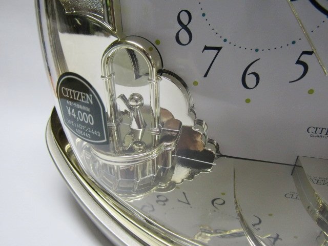 シチズン置き時計　未使用品　未開封　　　【送料無料】　置き時計　　　 　　　　時計　　　シチズン時計　_画像4