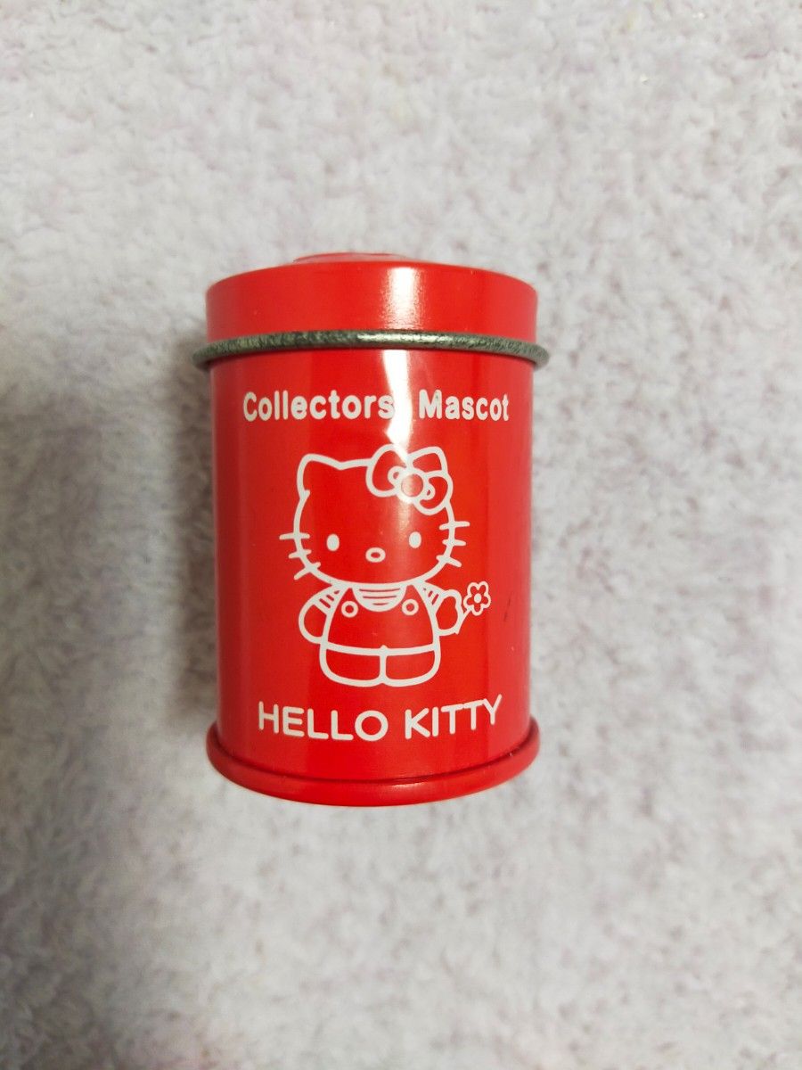 サンリオ ハローキティ キティちゃん クッキー ケース ピンク レトロ 昭和 小物入れ レア sanrio キティ 空き缶 当時物