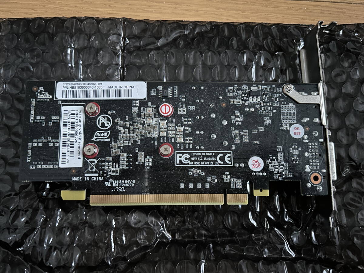 Palit GEFORCE GT1030 2048M GDDR5 DVI HDMIの画像3