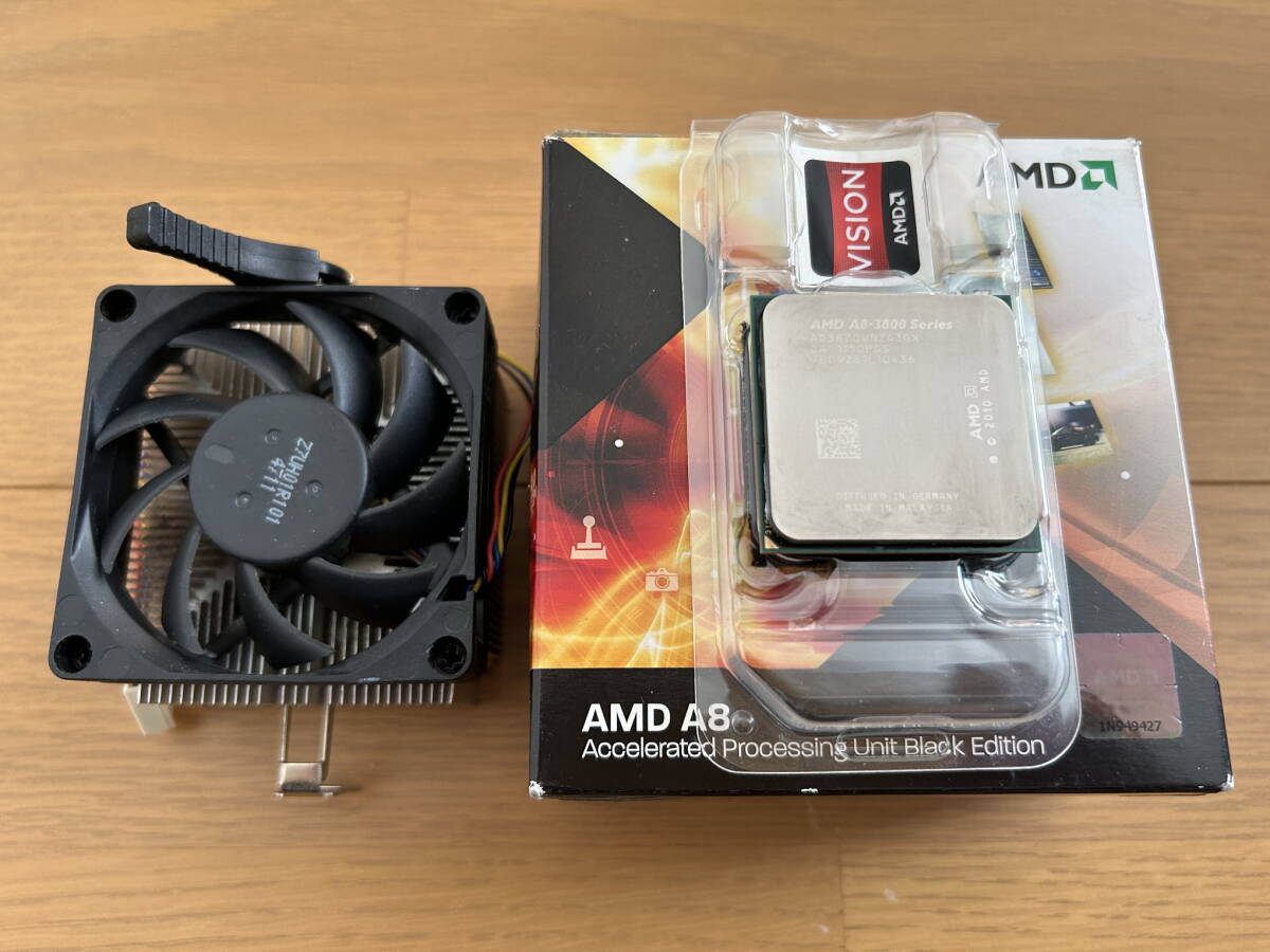【Socket FM1】AMD A8-3800 Series A8 3870_画像1