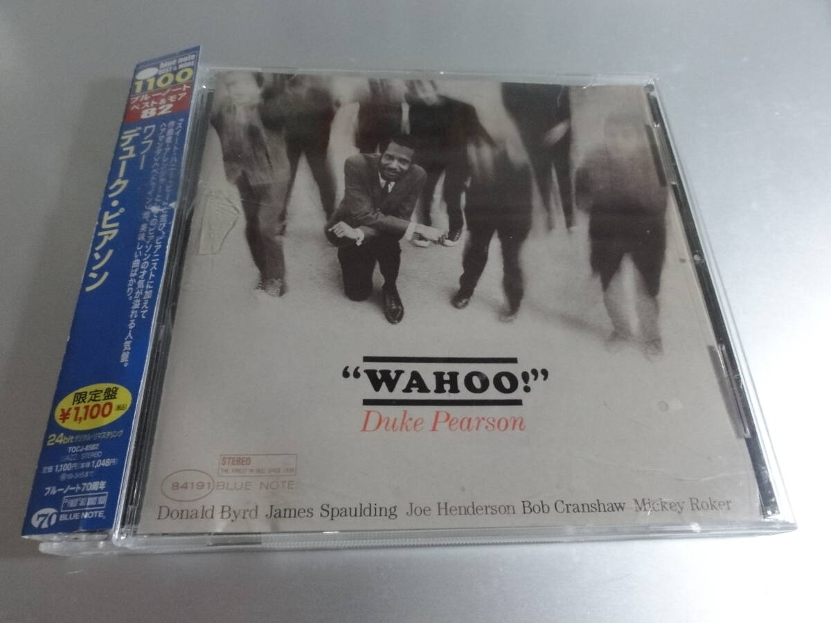 DUKE PEARSON デューク・ピアソン WAHOO 帯付き国内盤　　24Bitリマスター_画像1