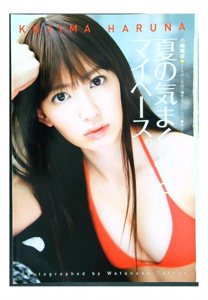 AD720 小嶋陽菜（AKB48）◆切り抜き 7ページ 切抜き 水着 ビキニの画像1