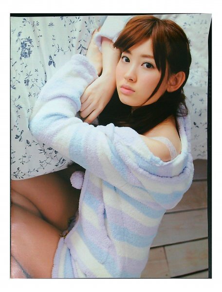 AD722 小嶋陽菜（AKB48）◆切り抜き 8ページ 切抜き 水着 ビキニ_画像7