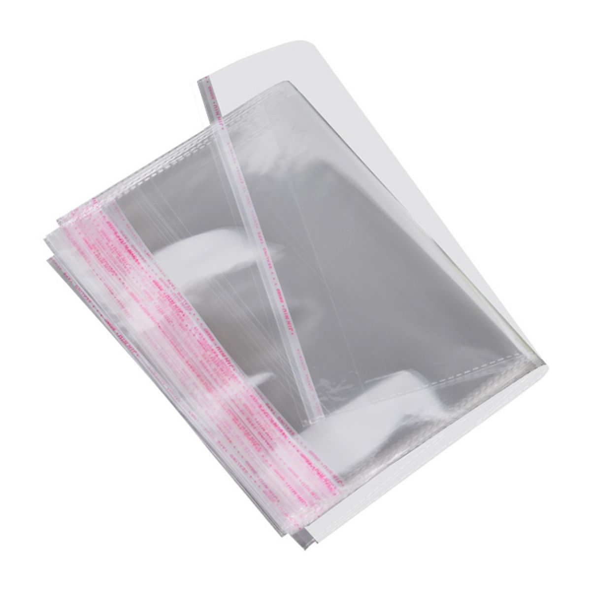 OPP袋（透明ビニール封筒）テープ付 24×34x0.08cm 【200枚】