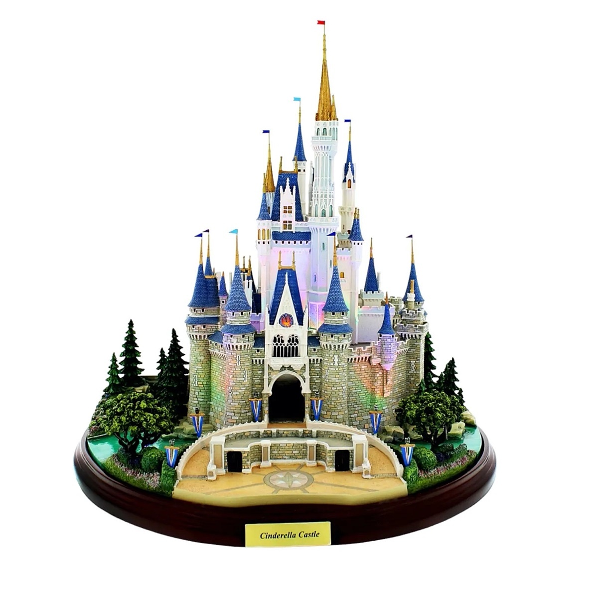 【新品】オルショウスキー シンデレラ城 ジオラマ Walt Disney World WDW The Art of Disney Theme Parks Cinderella Castle by Olszewskiの画像1