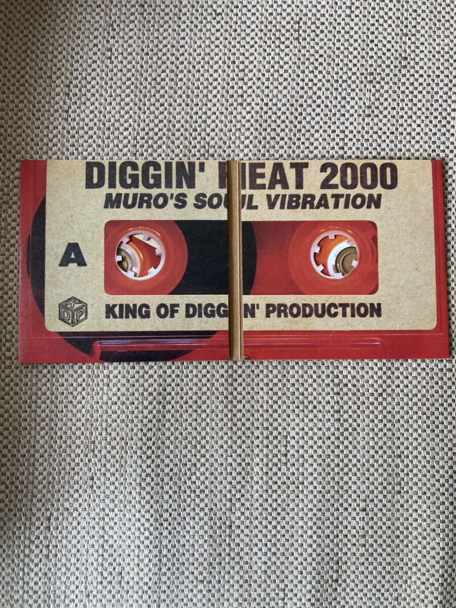 【美品】MIXCD DJ Muro Diggin'Heat 2000 ムロ ミックスCDの画像3