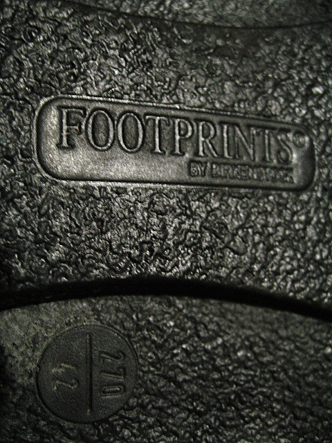 BIRKENSTOCK ビルケンシュトック 黒 42＝27㎝ 黒 革 Footprints フットプリンツ コンフォートシューズ ブラック レザーの画像9