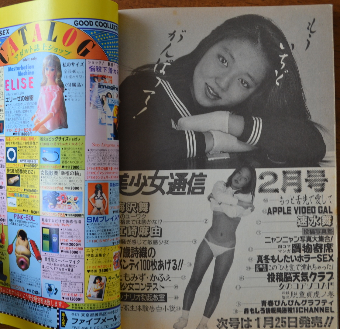 美少女通信 1987年2月特大号 考友社出版の画像3