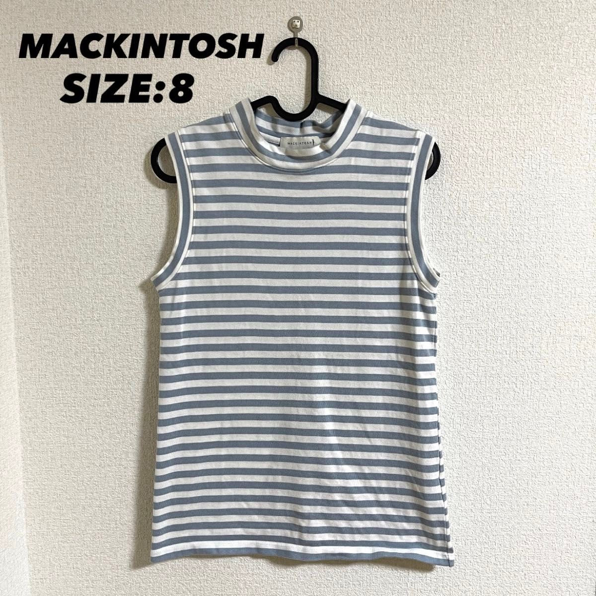 MACKINTOSH マッキントッシュ トップス ノースリーブ タンクトップ レディース ボーダー